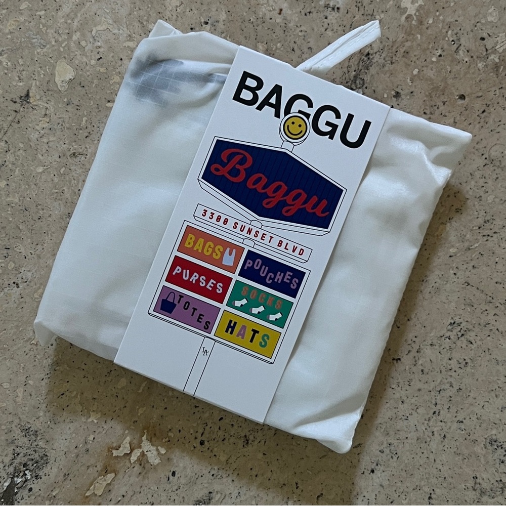 LA baggu store exclusive reusable bag